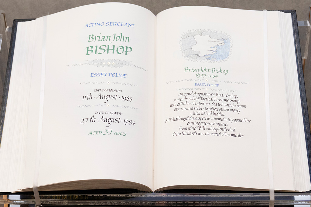 brain bill bishop book of remembrance entry