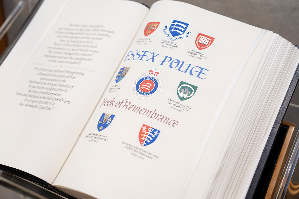Book of remembrance front page
