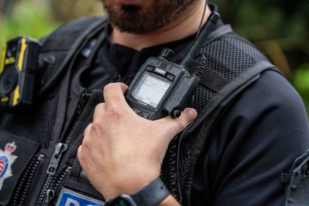 officer on police radio