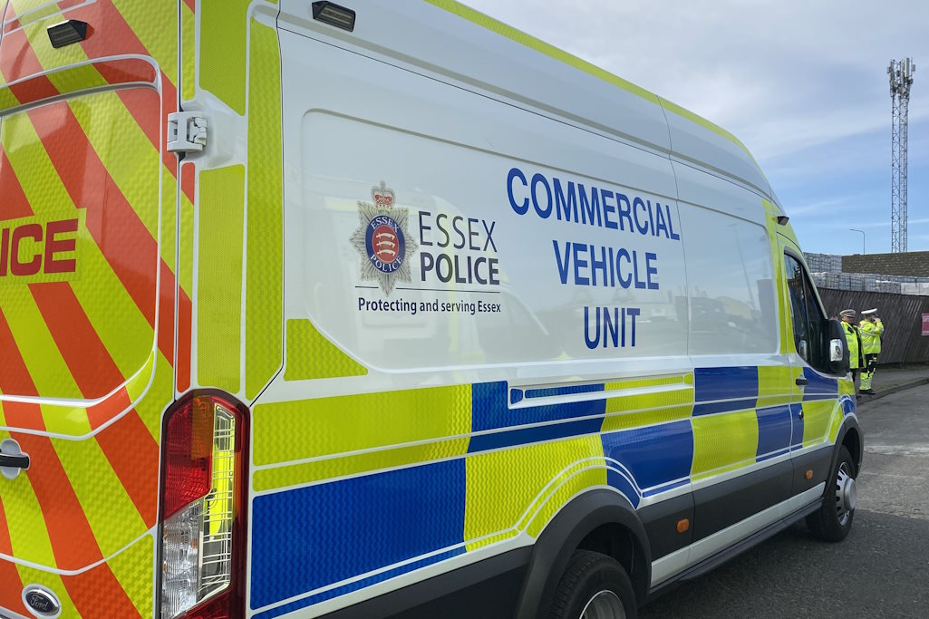 CVU van - printed on side website