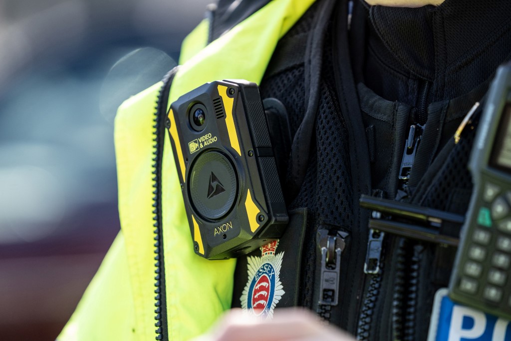 Essex Police body-worn video camera