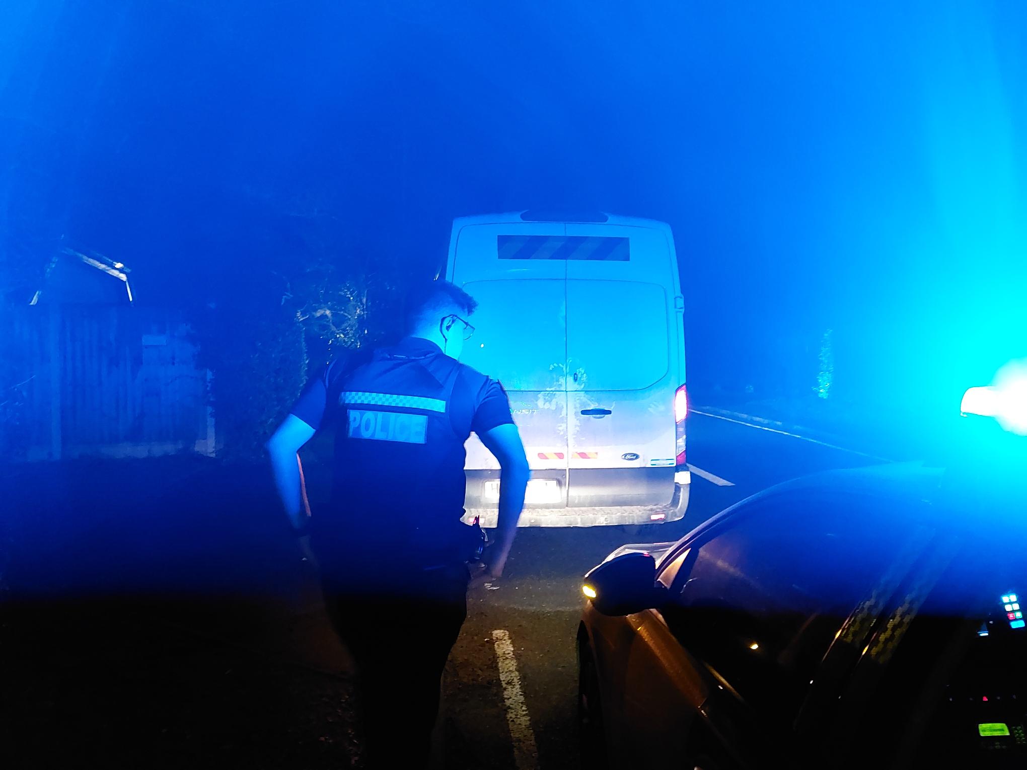 20250211 Chelmsford driver stopped
