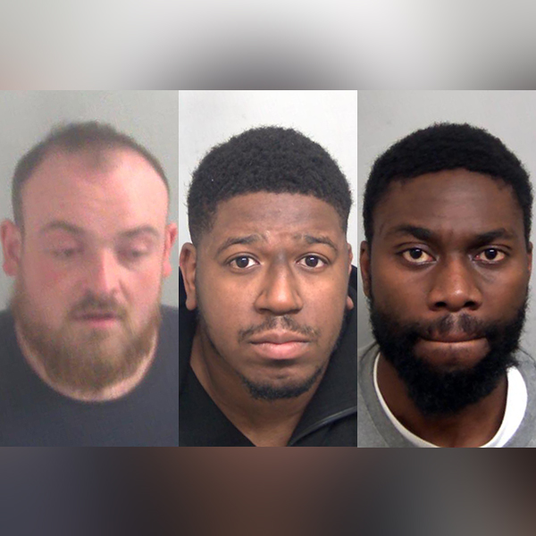 Three custody images together