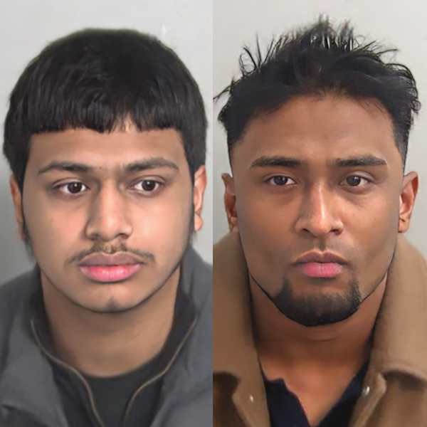 Aaryan Noor Ali and Junead Ahmed custody photos