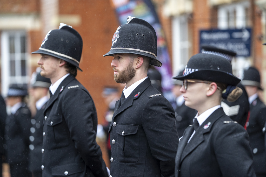 Officers at Passing Out