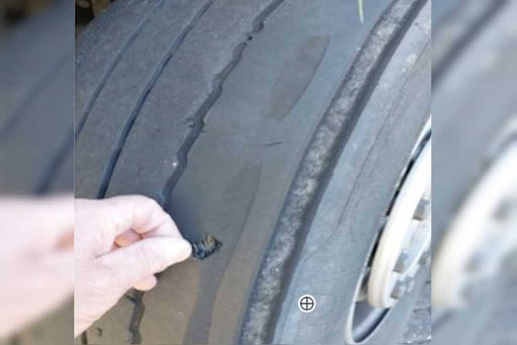 Defective tyre 2 website
