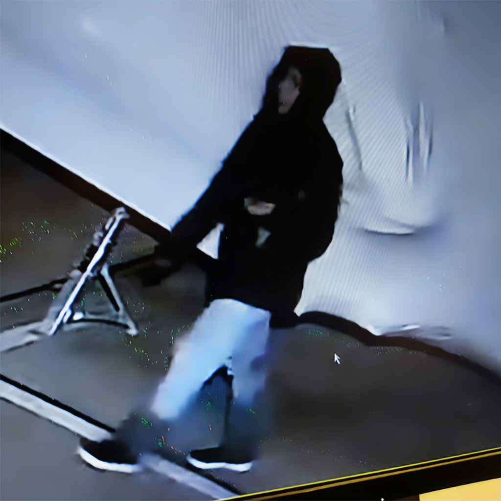 CCTV footage of Vitoria at boatyard