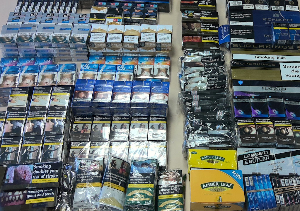 counterfeit tobacco uk Southend: Illegal and counterfeit goods worth £25,000 seized