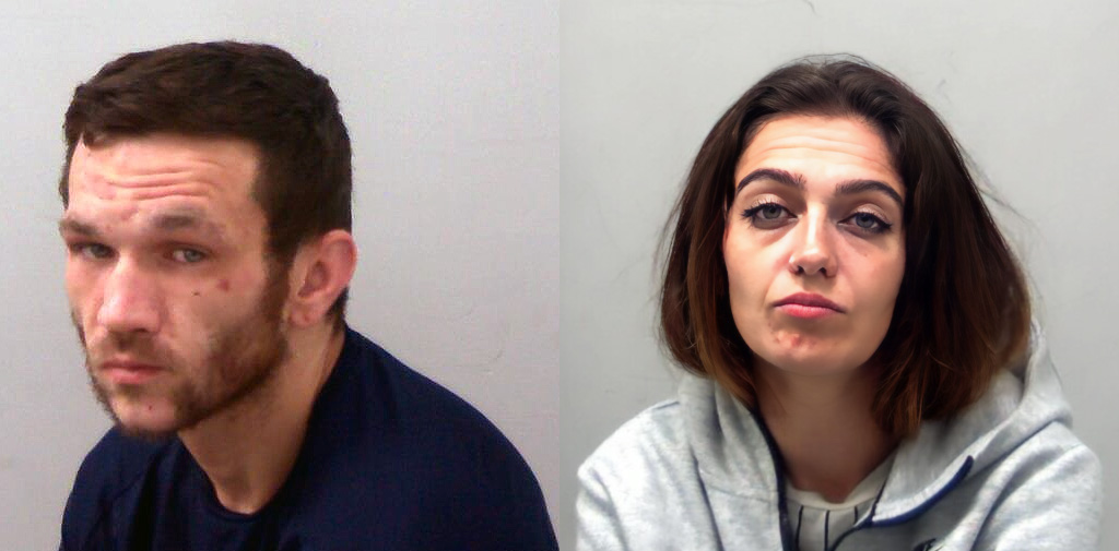 Geroge Sellick and Kate Murphy custody photos