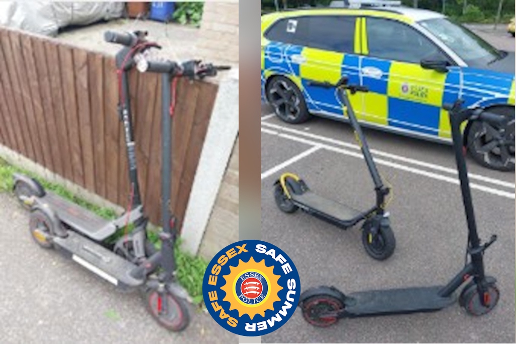 20260612 Op Scalis - four illegal escooters seized 2