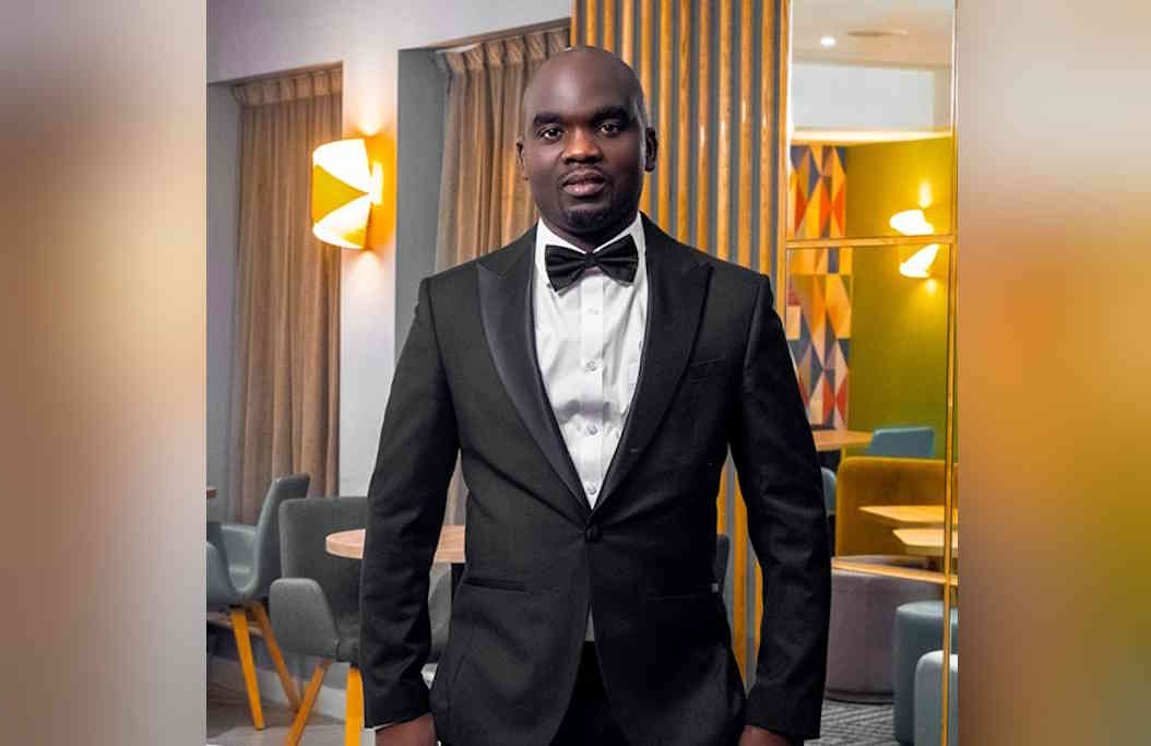 man in bow tie and suit