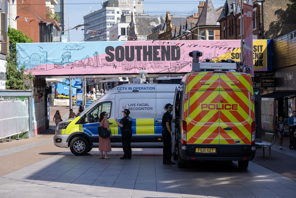 LFR vans in Southend