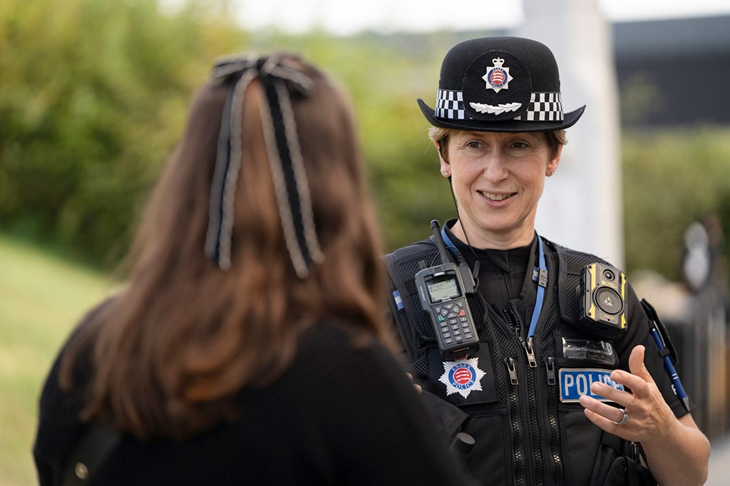 Rachel Nolan - short sleeve speaks to public