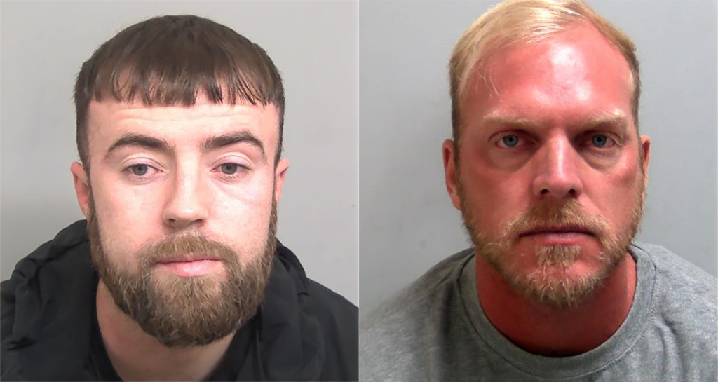 Kvadsheim and West custody photos