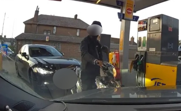 Stolen motorbike stopped by Road safety Team