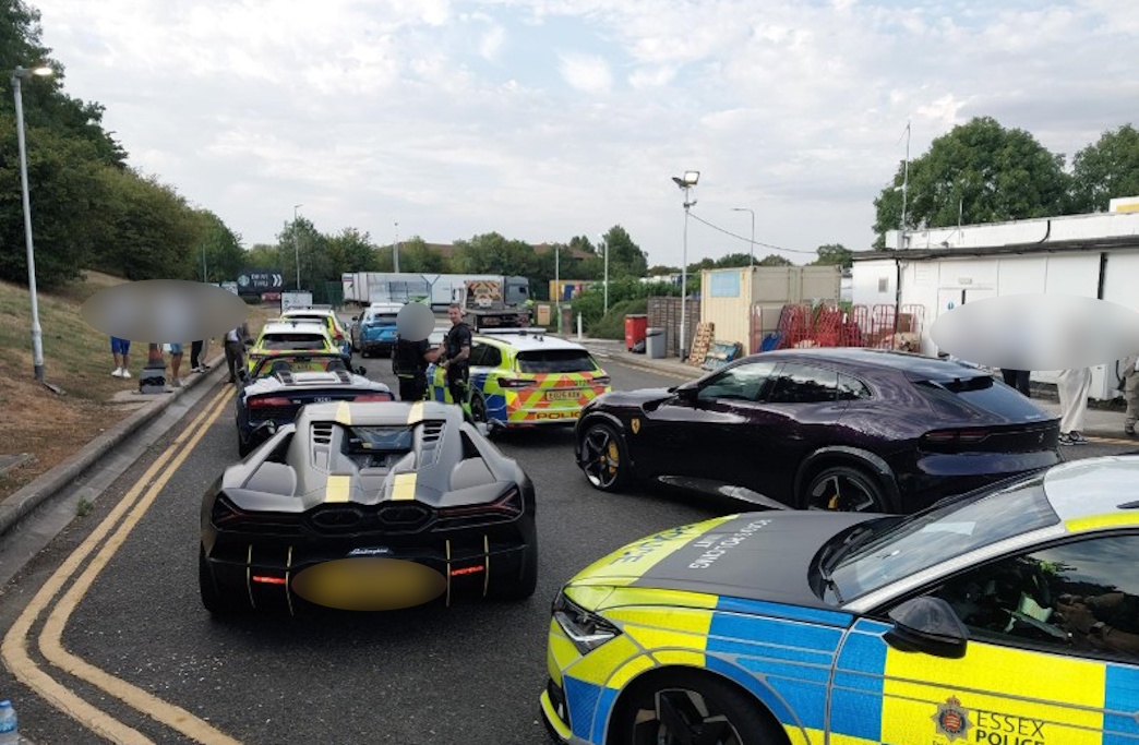 Supercars seized after dangerous driving on the M11 | Essex Police
