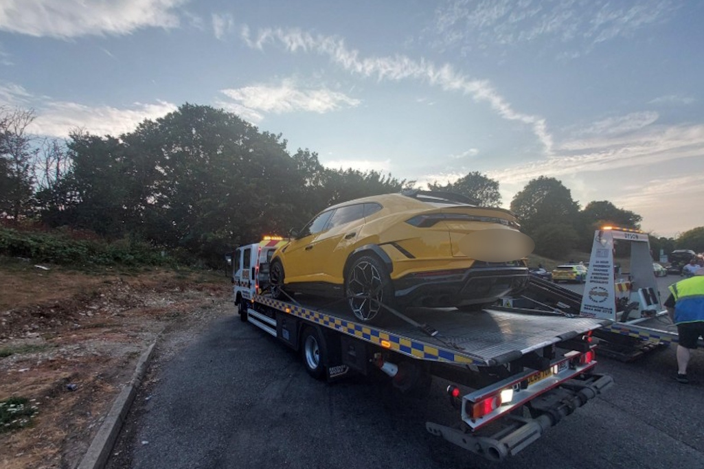 Supercars seized after dangerous driving on the M11 | Essex Police