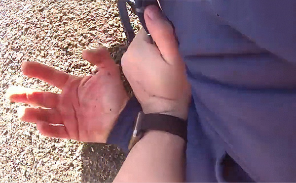 Basildon drug dealer tackled to ground by police officer