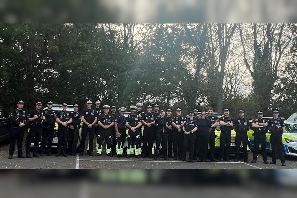 Special constables gather in tribute to colleague and friend