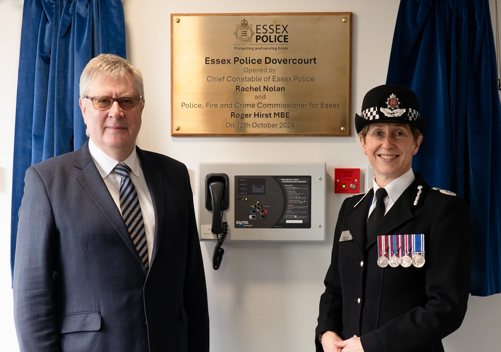New Dovercourt Police Station officially opens | Essex Police